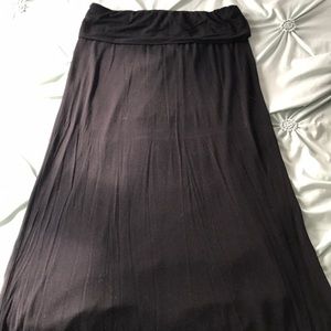 Black Maxi Skirt